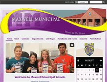 Tablet Screenshot of maxwellp12.com